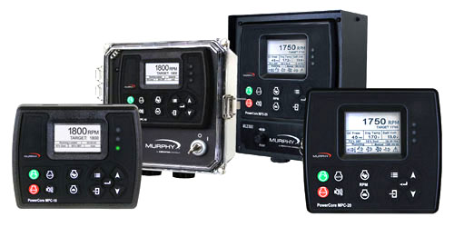 PowerCore controllers and panels for stationary or trailer-mounted equipment