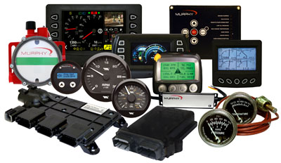 Murphy engine controls and instruments range