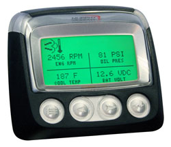 PV101 engine and vessel display