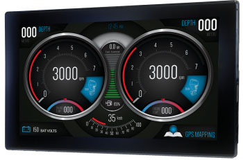 PV1100 fully configurable CAN J1939 touchscreen display