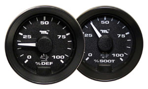 PVCAN DEF Diesel Emission Fluid gauge