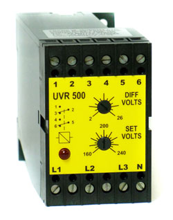 UVR500 AC voltage monitoring relay